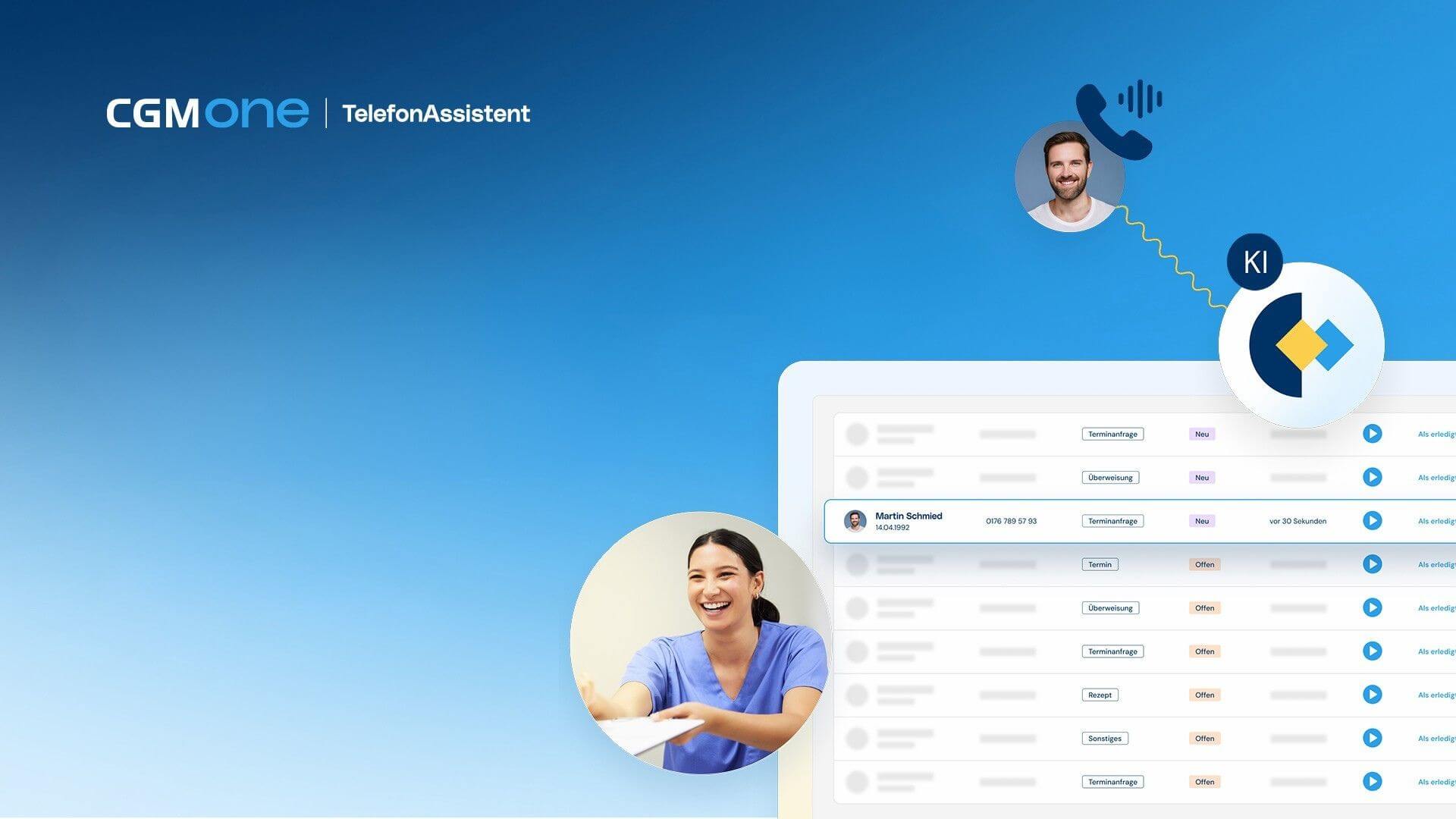CGM one TelefonAssistent: neue Funktionen für mehr Transparenz, Kontrolle und Service